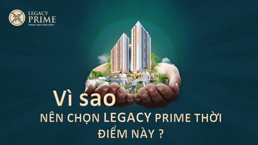 Căn hộ thông minh Legacy Prime: Hiện đại, tiện nghi và linh hoạt